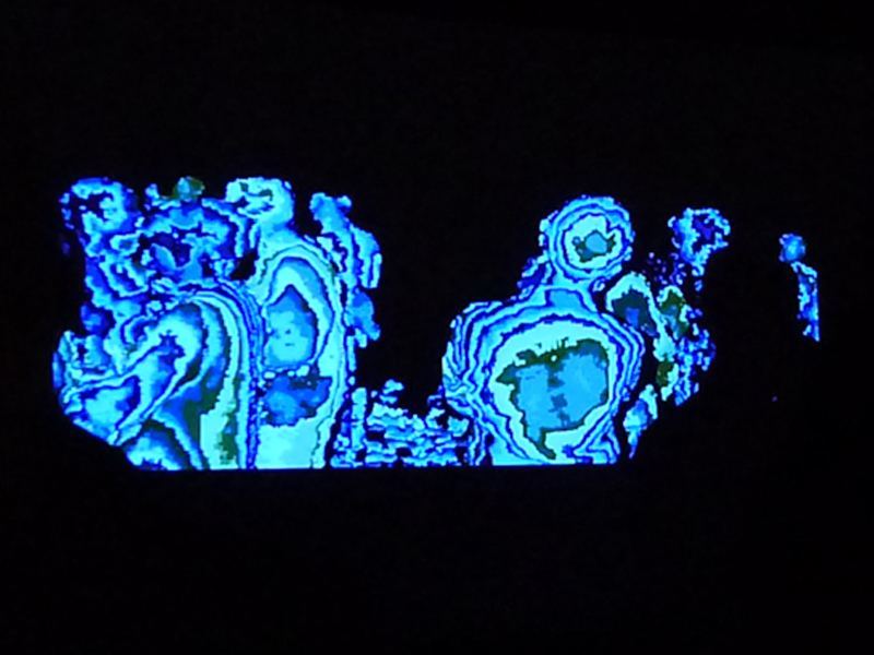 Dancers translated into generative imagery.